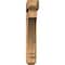 Ekena Millwork Imperial Craftsman Smooth Bracket w/ Offset Brace, Western Red Cedar, 7 1/2"W x 44"D x 44"H BKT0806X44X44IMP04SWR - alternate 4